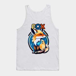 Animal Alphabet - F for Fox Tank Top